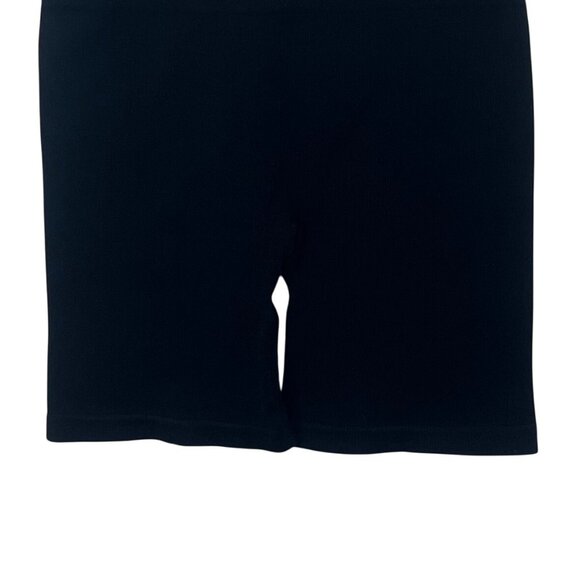 Gilly Hicks Hollister Biker Shorts Womens Small  Black New WOT Stretch - Picture 4 of 7